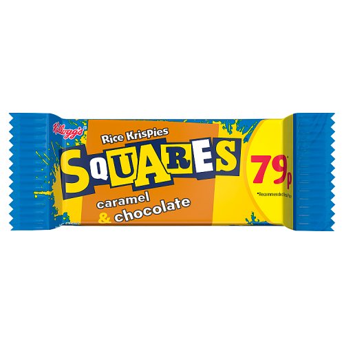 Kelloggs Rice Krispies Squares Caramel & Chocolate