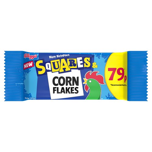 Kelloggs Rice Krispies Squares Cornflakes PM 79p