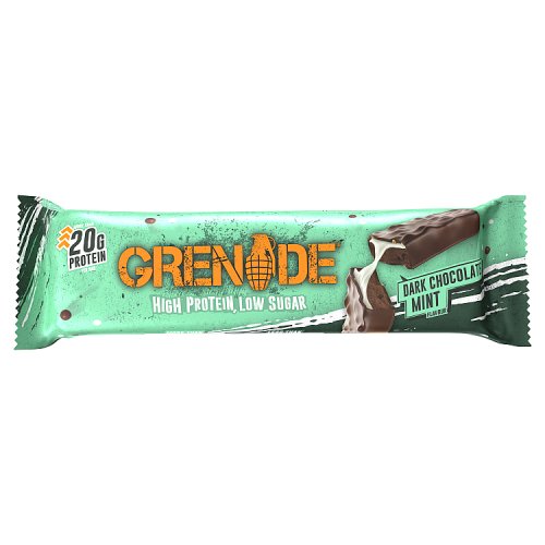 Grenade Dark Chocolate Mint  Protein Bar  - SKU: C006109 - PACK: 12 - CASES/PALLET: 756 - EAN: '5060221201858