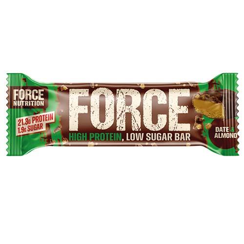 Force Protein Bar Date & Almond  - SKU: FP6185/6 - PACK: 12 - CASES/PALLET: 504 - EAN: '5065011832144