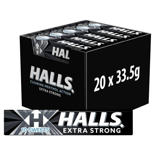 HALLS MENTHOLYPTUS EXTRA STRONG 20 X 33.5G
