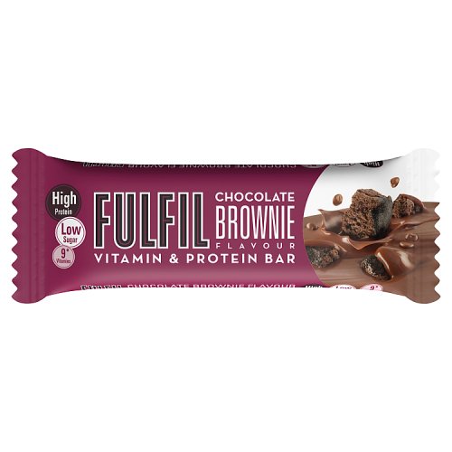 Fulfil Vitamin & Protein Bar Chocolate Brownie  - SKU: FL0002 - PACK: 15 - CASES/PALLET: 624 - EAN: '5391532122199