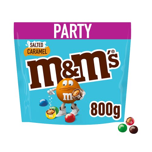 M&MS SALTED CARAMEL POUCH 7 x 800g
