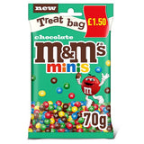 M&MS MINIS TREAT BAG PM £1.50 16 x 70g