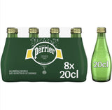 PERRIER GLASS BOTTLE 8PK (8X200ML)
