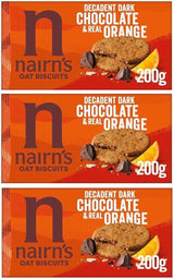 9244-E NAIRNS CHOCOLATE ORANGE OAT BISCUITS 6X200G