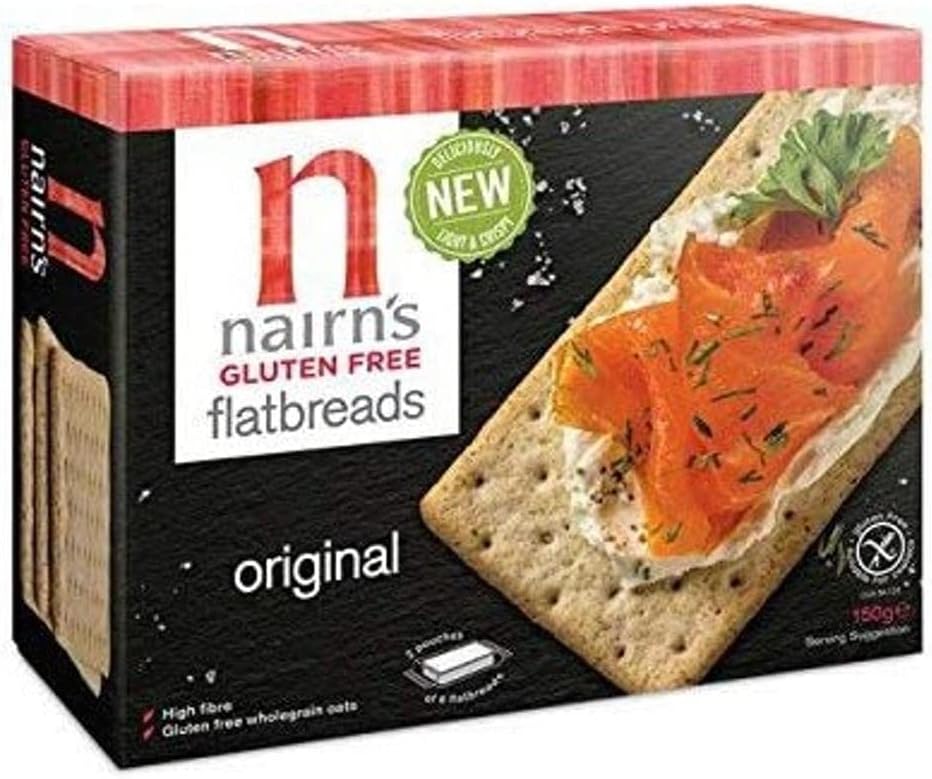 9620-E NAIRNS GF FLATBREADS ORIGINAL 6X150G