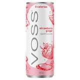Voss Strawberry Ginger Can