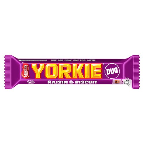 YORKIE RAISIN & BISCUIT DUO 24 X 66G