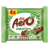 AERO BUBBLY BAR PEPPERMINT 4PK 14 X 108G
