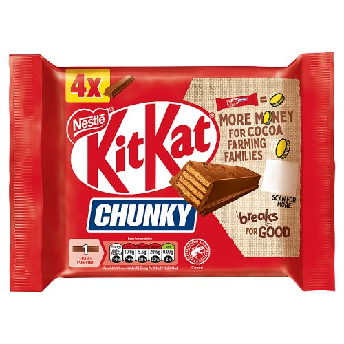 KIT KAT CHUNKY 4PK 16 X 160G