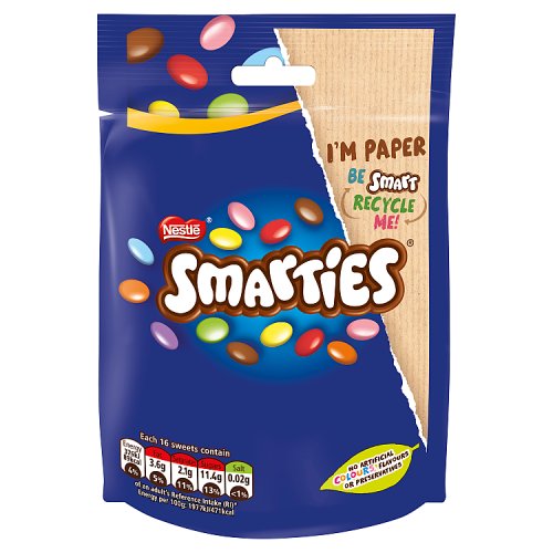 SMARTIES POUCH 8 X 105G