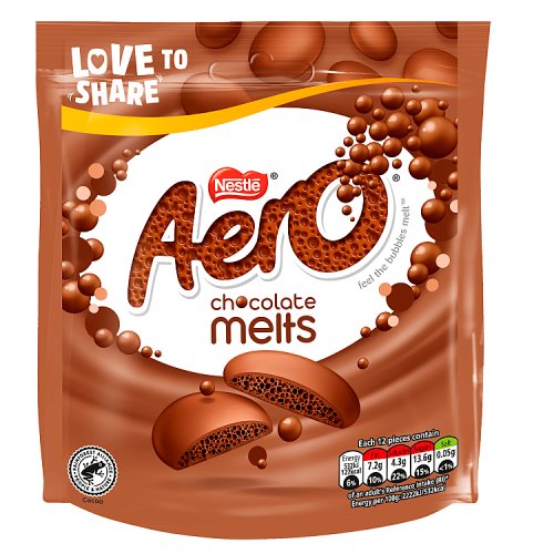 AERO MELTS MILK POUCH 8 X 92G