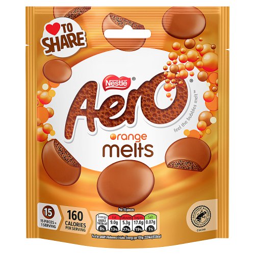 AERO MELTS ORANGE POUCH 8 X 86G