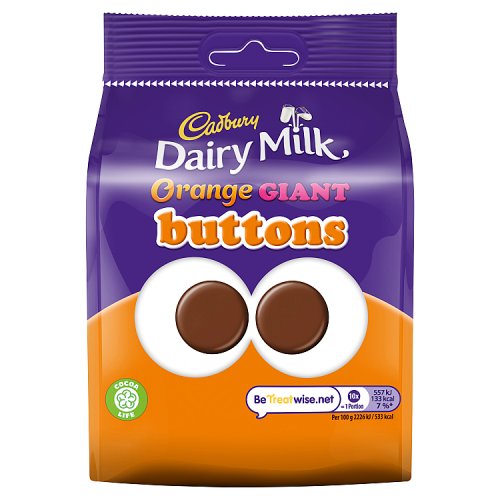 CADBURY ORANGE BUTTONS 10 X 95G