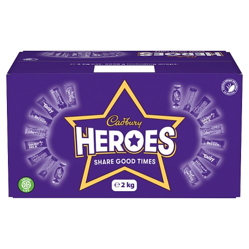 CADBURY HEROES BULK 1 X 2KG