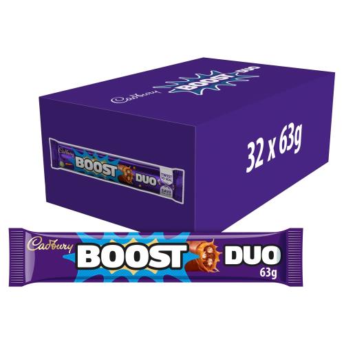 CADBURY BOOST DUO 32 X 63G