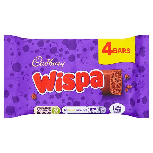 CADBURY WISPA 4 PACK 11 X 94.8G