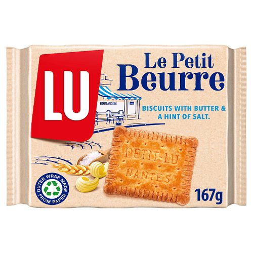 LU LE PETIT BEURRE BISCUITS 7 X 167G
