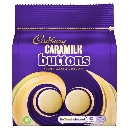 CADBURY CARAMILK BUTTONS 10 X 90G