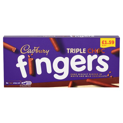 Cadbury Triple Choc Fingers PM £1.59