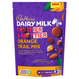 CADBURY DAIRY MILK FRUITIER & NUTTIER ORANGE TRAIL MIX 10 X 100G