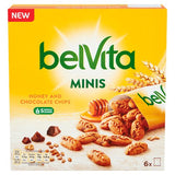 BELVITA MINIS HONEY & CHOCOLATE CHIPS 12 X 210G