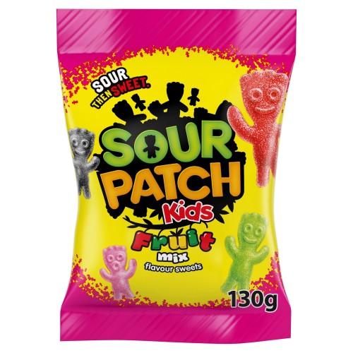 SOUR PATCH KIDS FRUIT MIX 10 X 130G