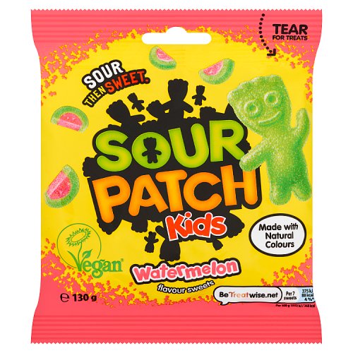 SOUR PATCH KIDS WATERMELON 10 X 130G