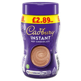 CADBURY INSTANT HOT CHOCOLATE PM £2.89 6 X 250G