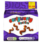 CADBURY CURLY WURLY SQUIRLIES PM £1.50 10 X 85G
