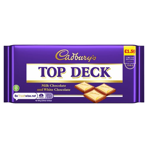 CADBURY TOP DECK PM £1.50 23 X 95G