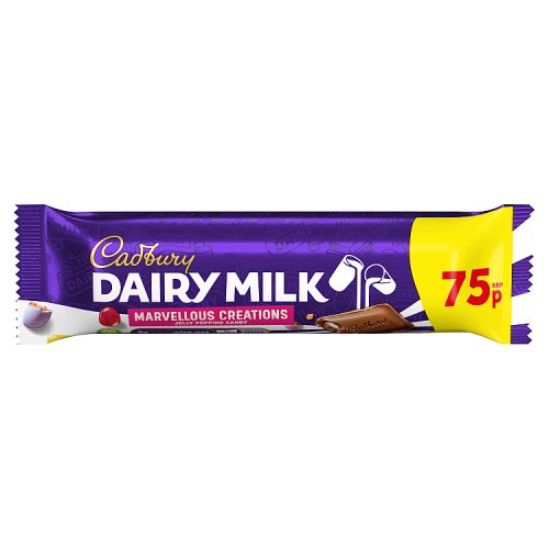 CADBURYS MARV CREATIONS JELLY POP CANDY PM 75P 24 X 47G