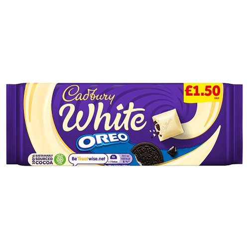 CADBURY OREO WHITE PM £1.50 17 X 120G