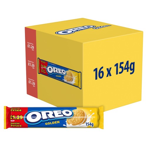 OREO GOLDEN PM £1.29 16 X 154G