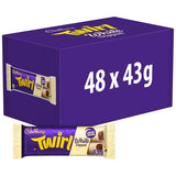 CADBURY TWIRL WHITE 48 X 43G