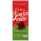 CADBURY BOURNVILLE CARAMEL HAZELNUT 18 X 100G