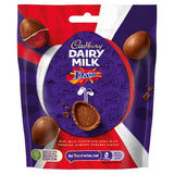 CADBURY DAIRY MILK MINI DAIM EGGS BAG CLIPSTRIP 24 X 77G