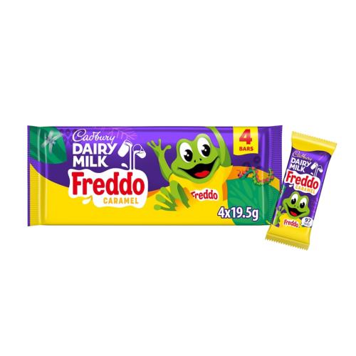 CADBURY FREDDO CARAMEL 4PK 30 X 78G