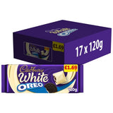 CADBURY OREO WHITE PM £1.69 17 X 120G