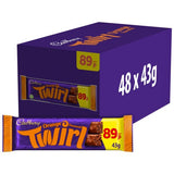 CADBURY TWIRL ORANGE PM £0.89 48 X 43G
