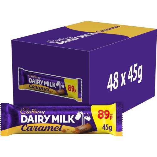 CADBURY CARAMEL PM £0.89 48 X 45G