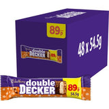CADBURY DOUBLE DECKER PM £0.89 48 X 54.5G