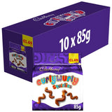 CADBURY CURLY WURLY SQUIRLIES PM £1.69 10 X 85G