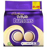 CADBURY WHITE BUTTONS PM £1.69 10 X 85G