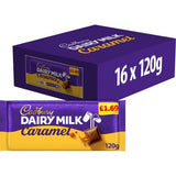 CADBURY DAIRY MILK CARAMEL PM £1.69 16 X 120G