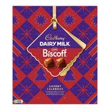 CADBURY DAIRY MILK BISCOFF ADVENT CALENDAR 6 X 236G