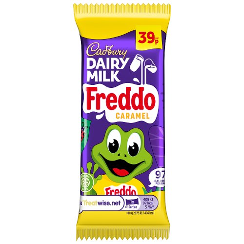 CADBURY FREDDO CARAMEL PM £0.39 60 X 19.5G