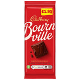 CADBURY BOURNVILLE PM £1.95 18 X 100G