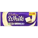 CADBURY DAIRY MILK WHITE PM £1.95 24 X 90G